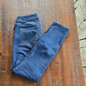 Blue Denim Super Skinny Jeans